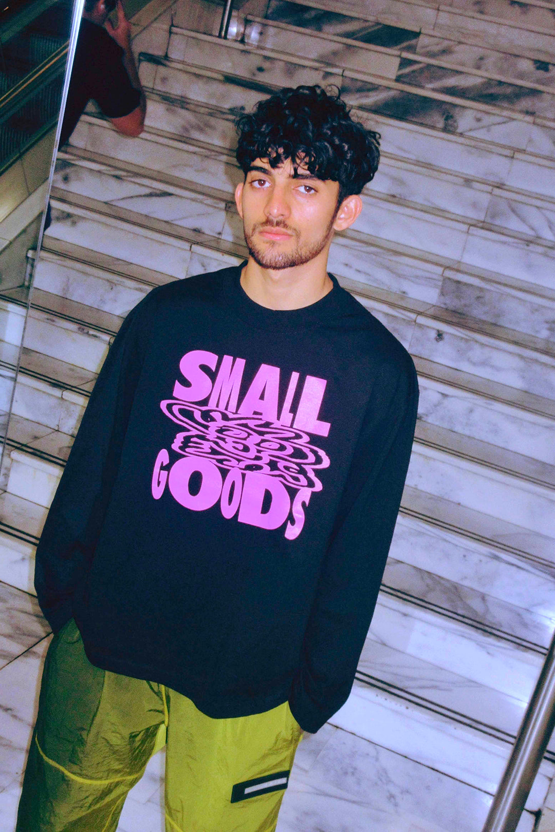 SG LONG SLEEVE 2.0 - NEON PUPRLE ON BLACK